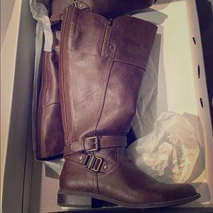 G by guess heylow WIDE calf riding boot. Size 8.5
